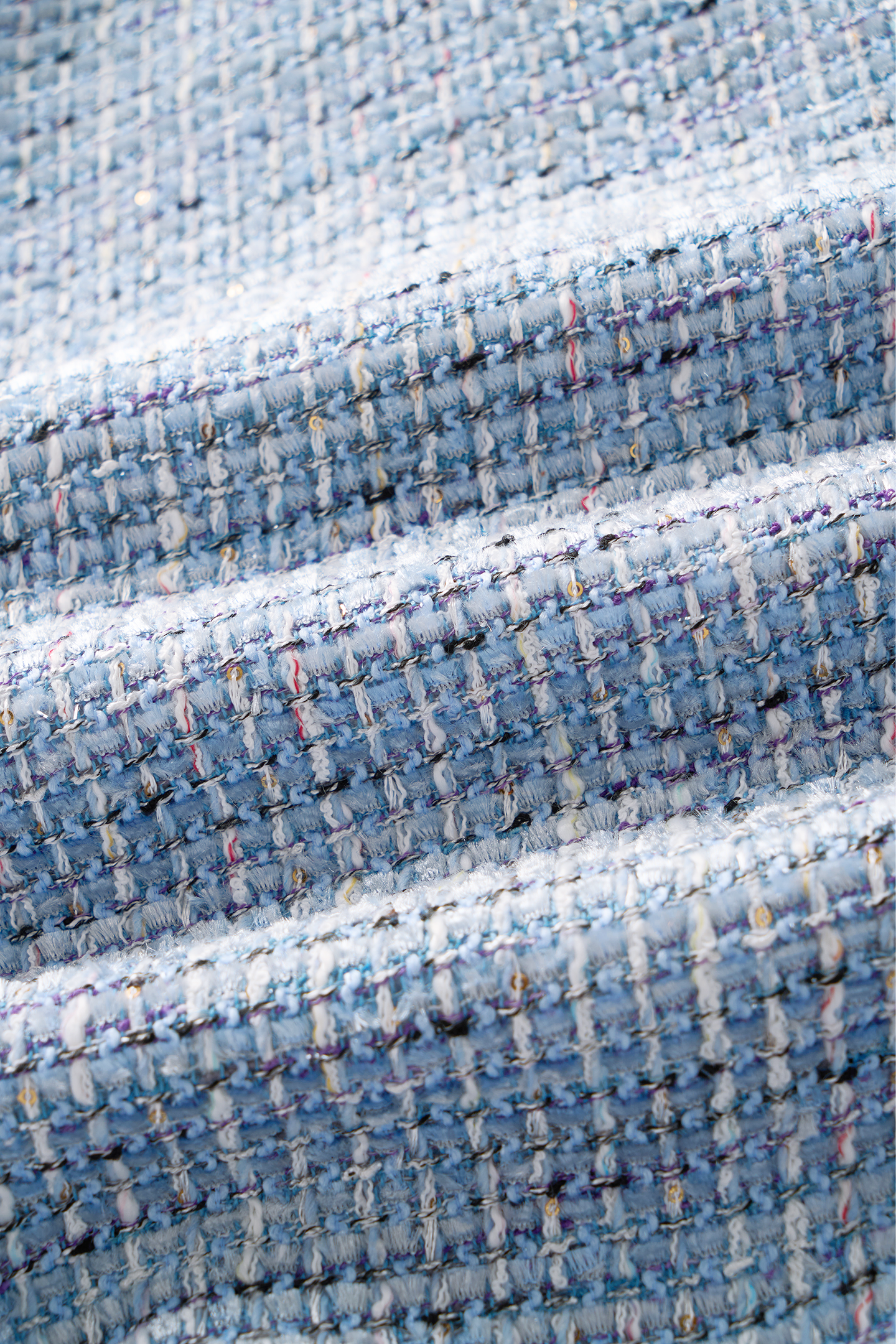 Tweed Jacket Light Blue