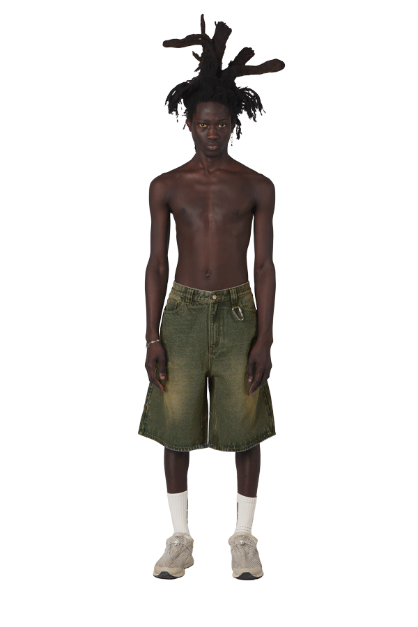 Yellow/Green Jorts