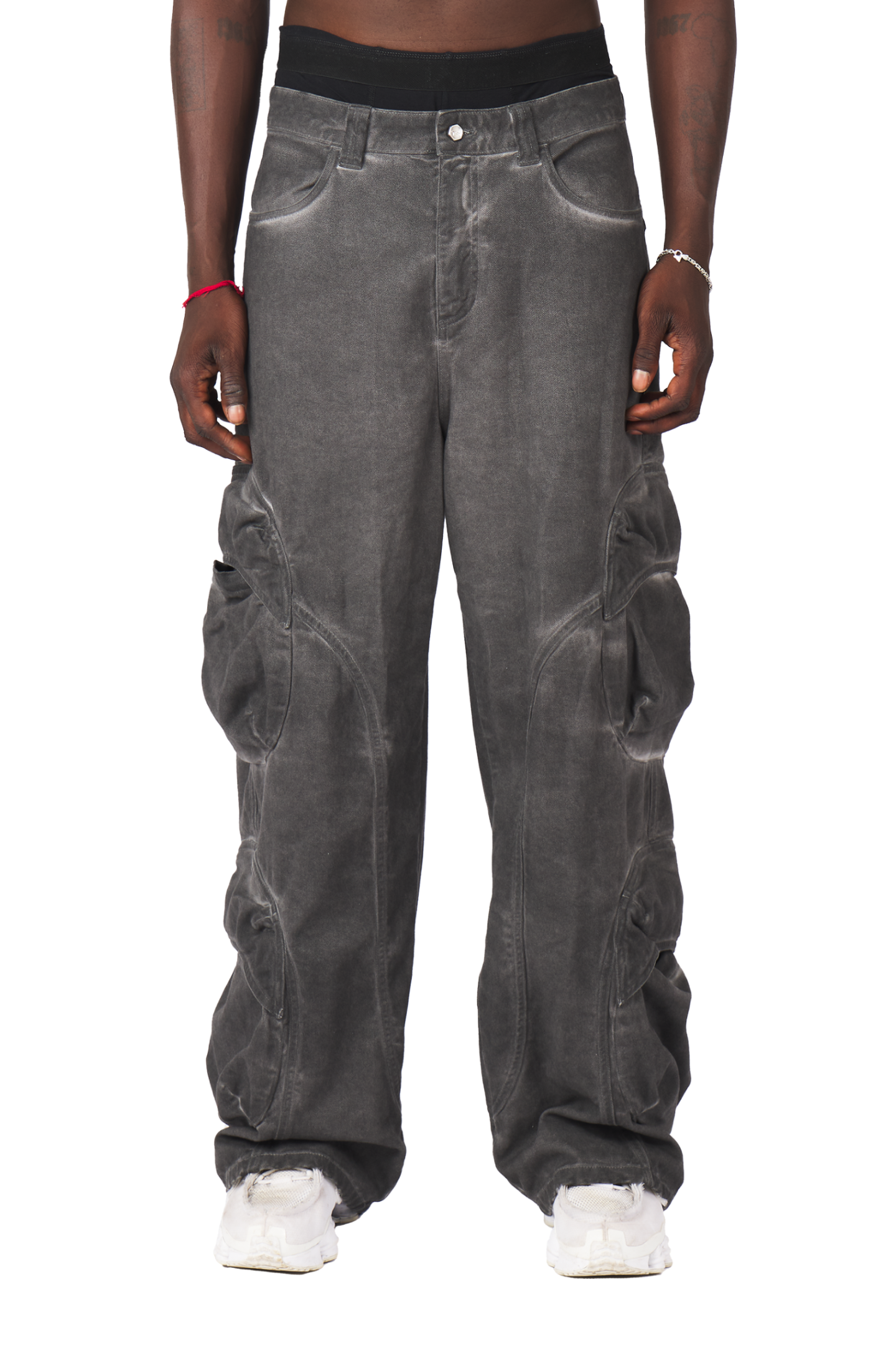 Anthracite Cargo Pants