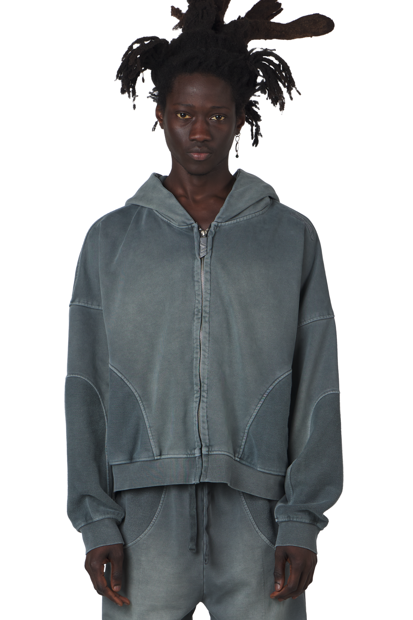 Anthracite Zip Hoodie