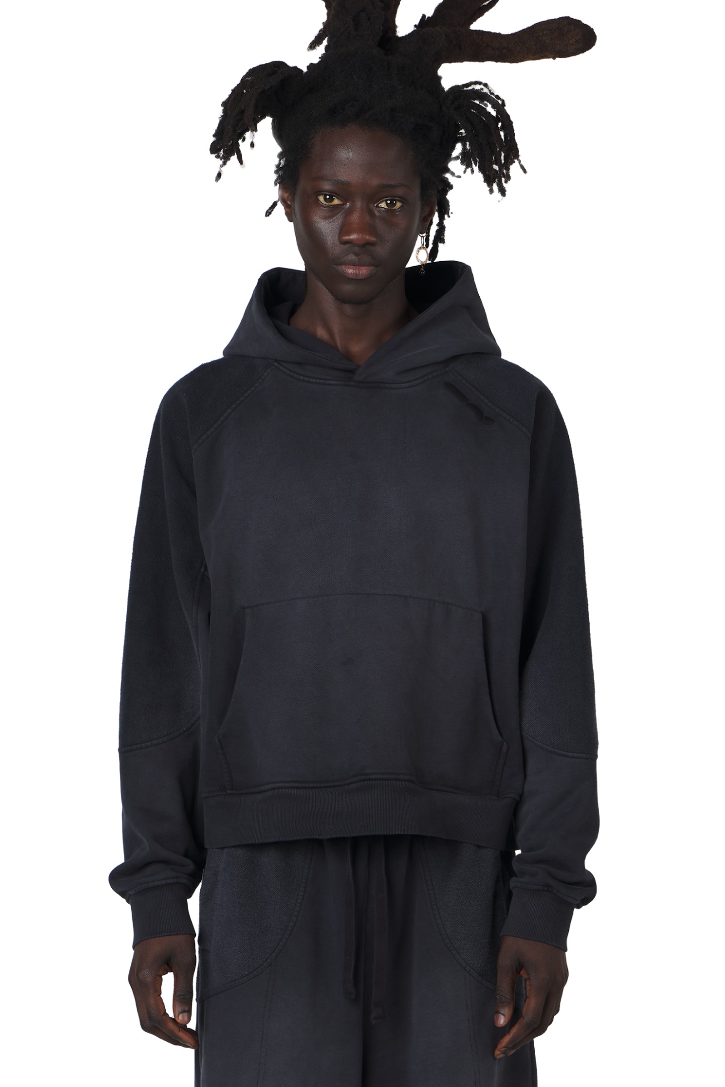Ash Black Hoodie
