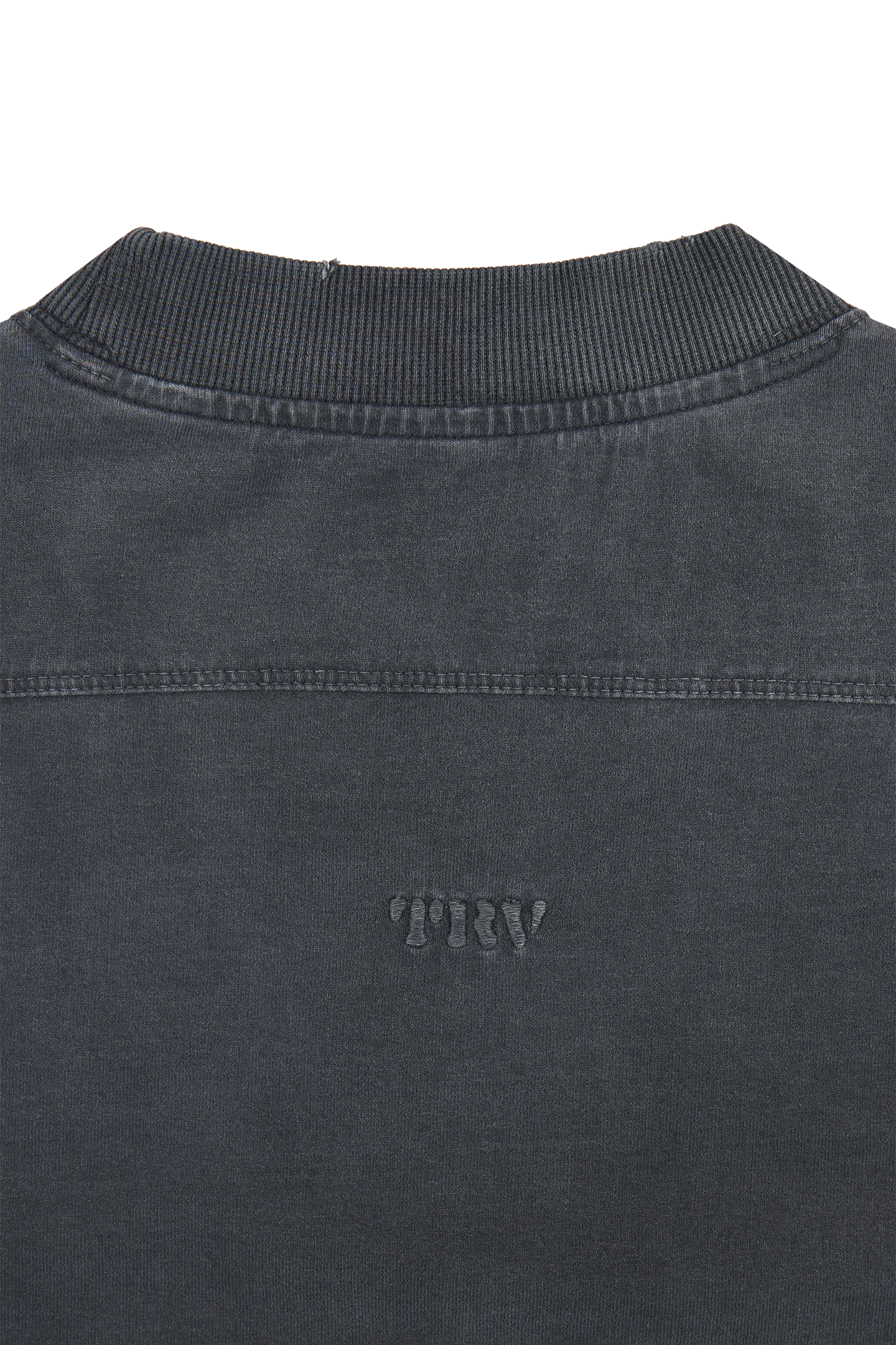 Black Washed Slim Tee