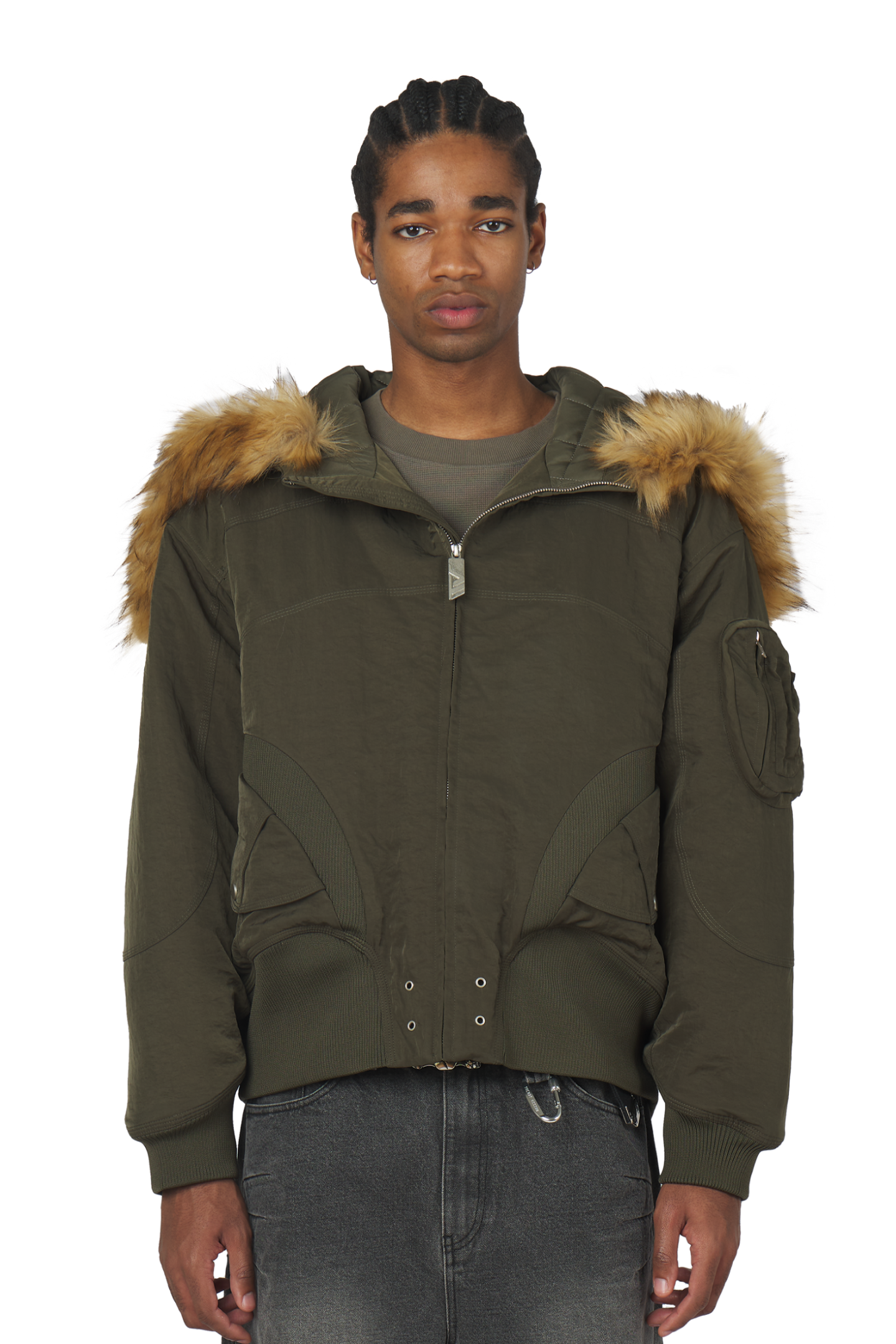 N2B Fur Bomber Jacket