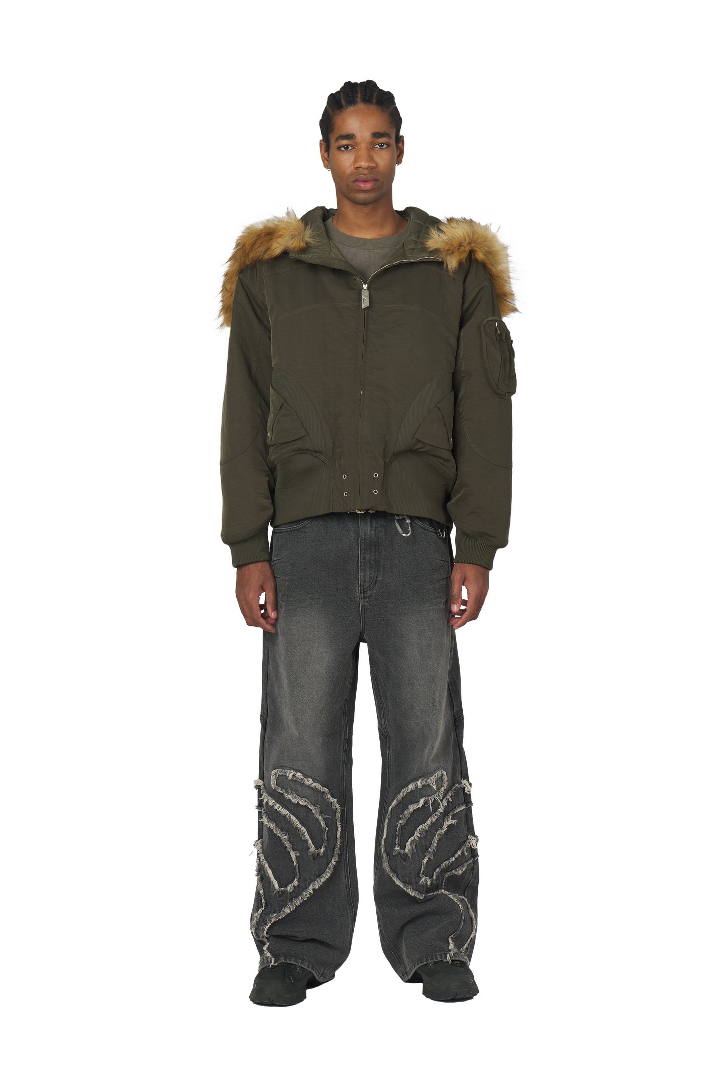 N2B Fur Bomber Jacket