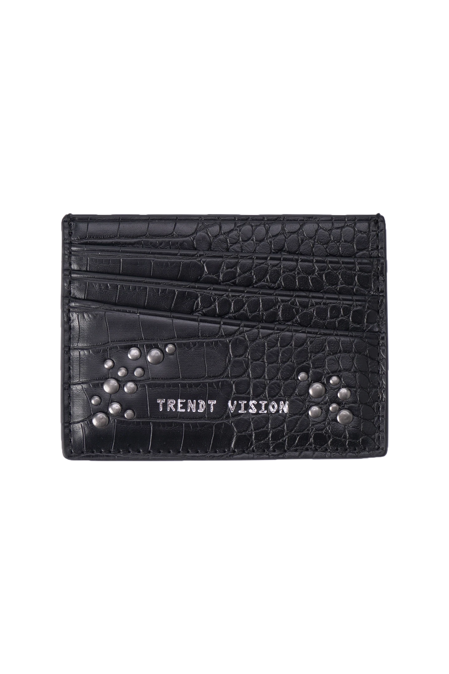Croco Cardholder Black – Trendt Vision