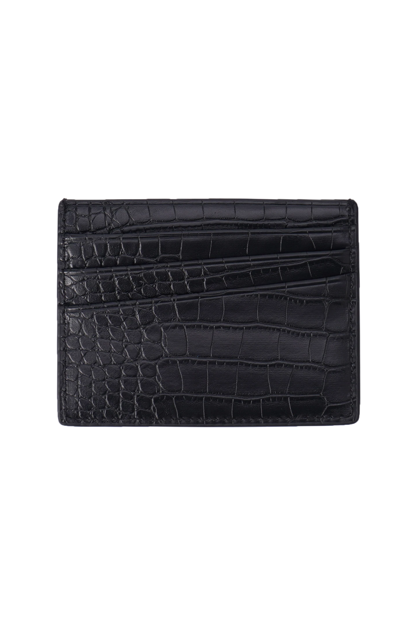 Croco Cardholder Black