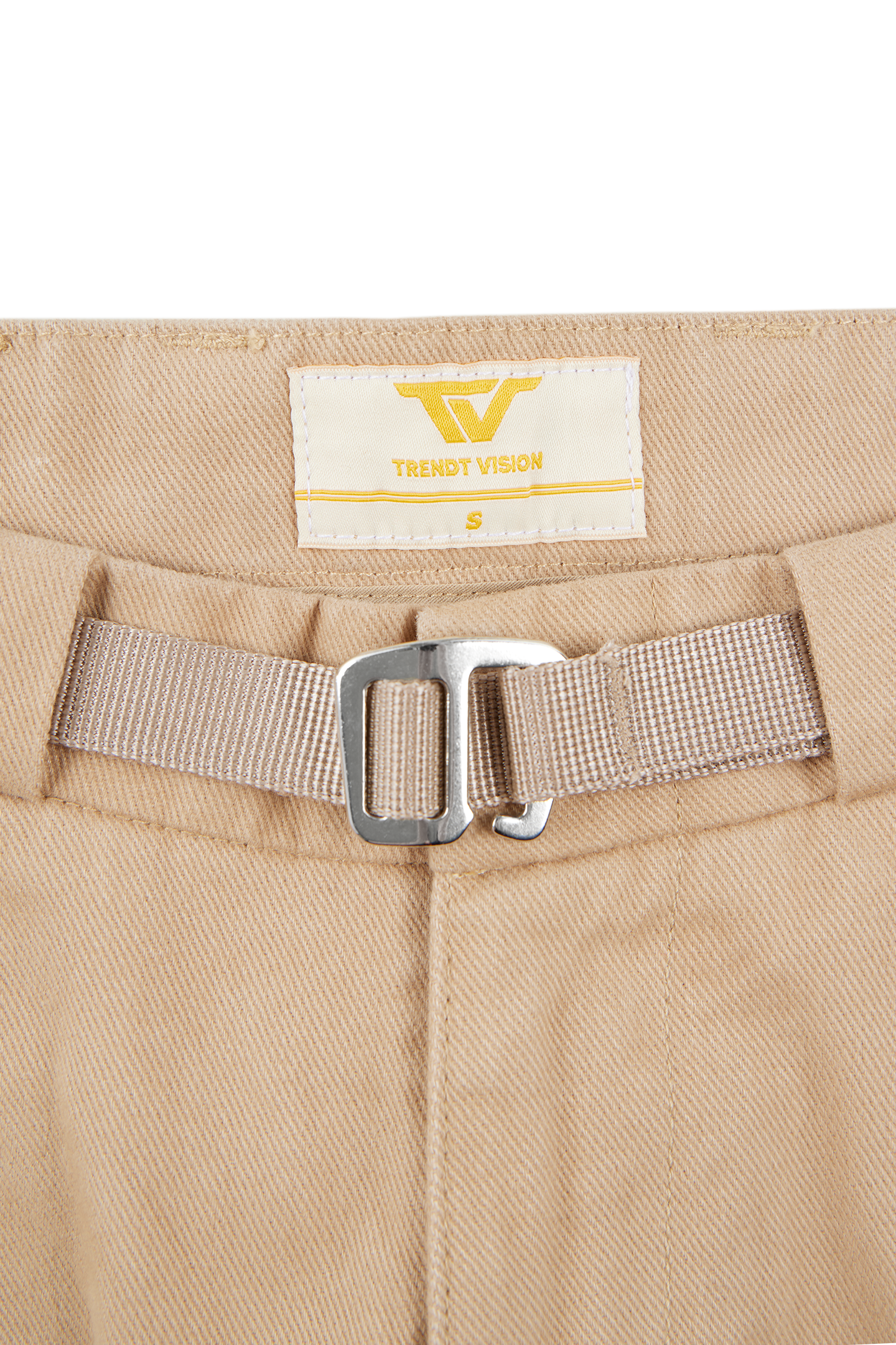 Beige Net Cargo Pants 2.0