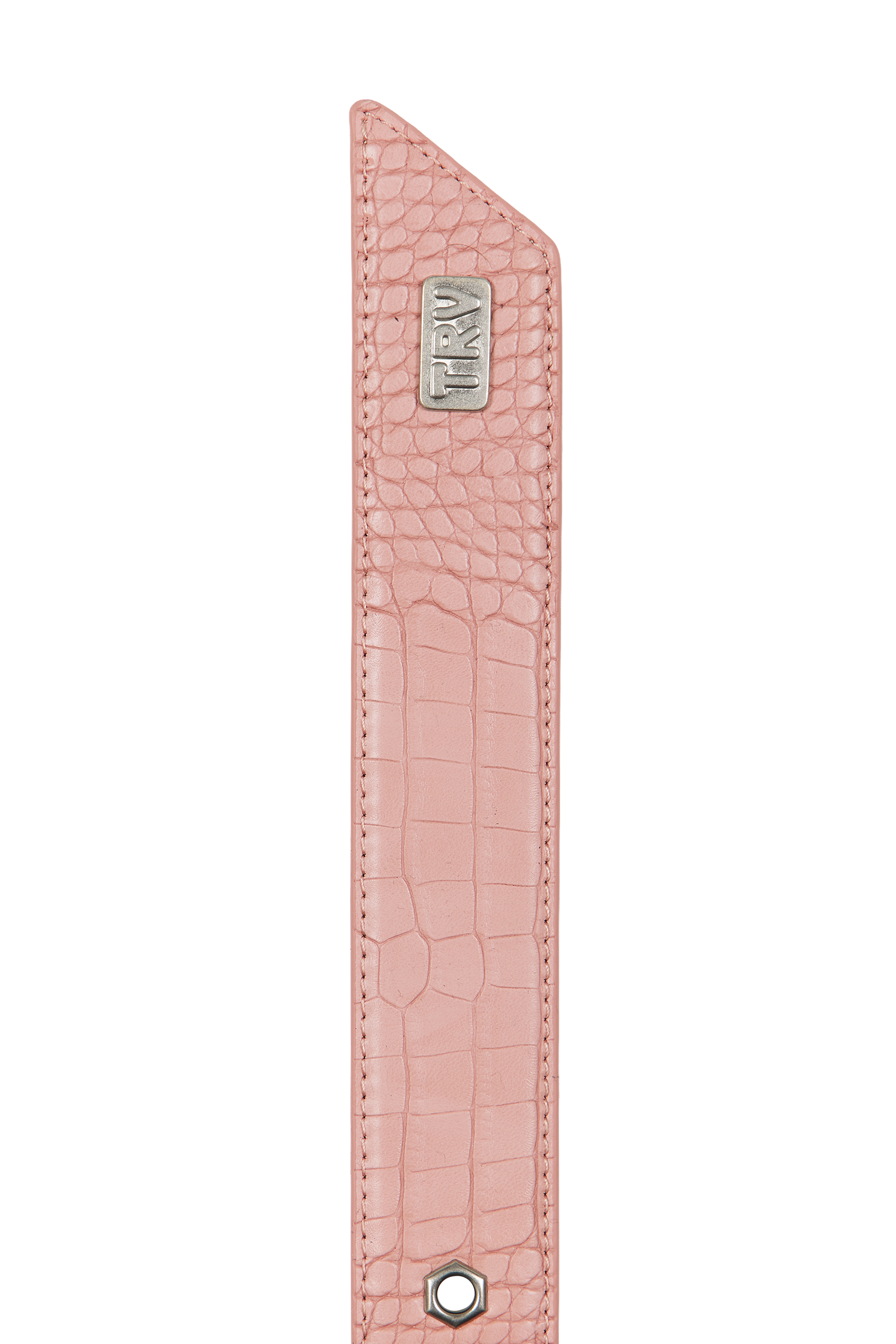 Croco Belt Pink
