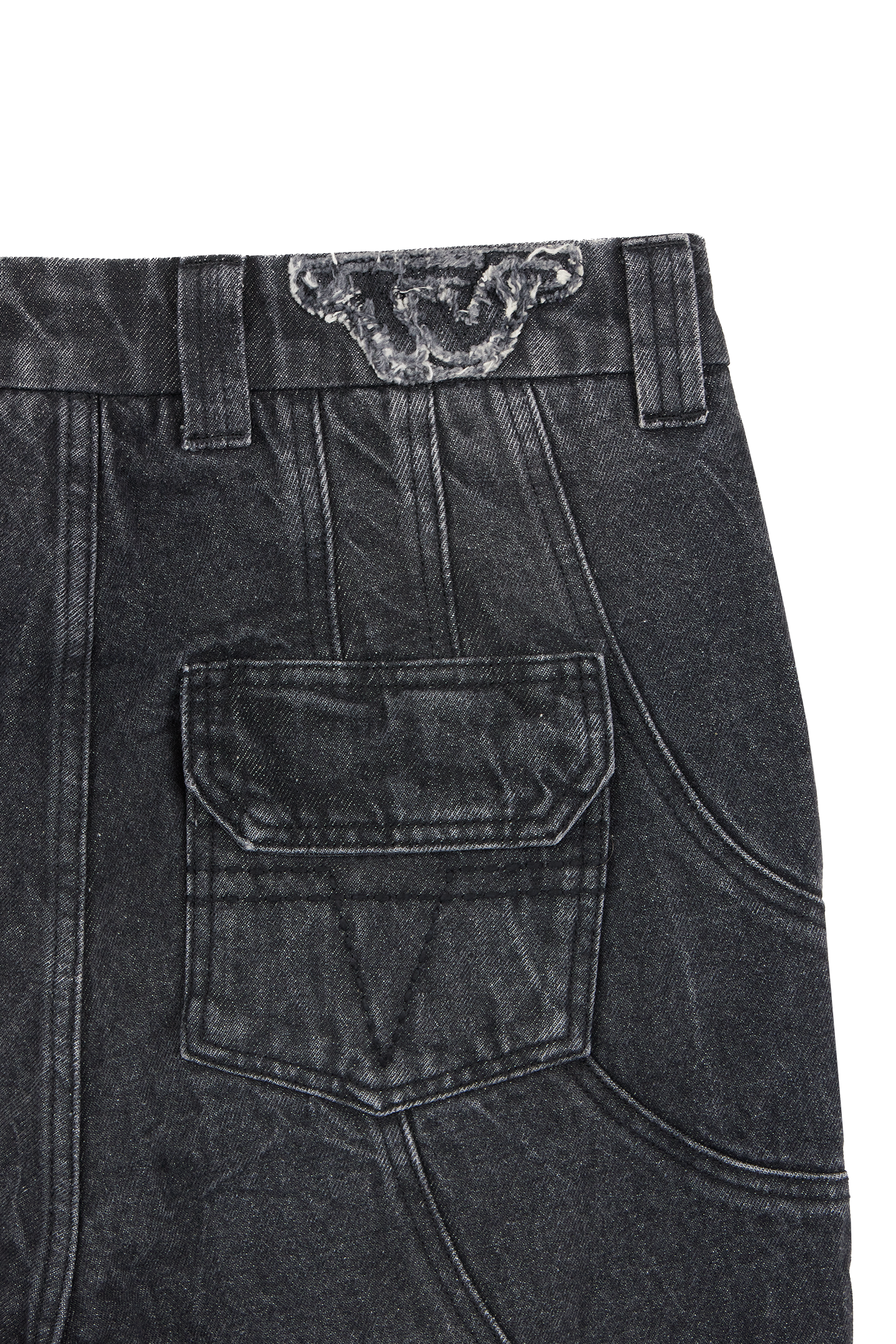 Cargo Denim Jeans