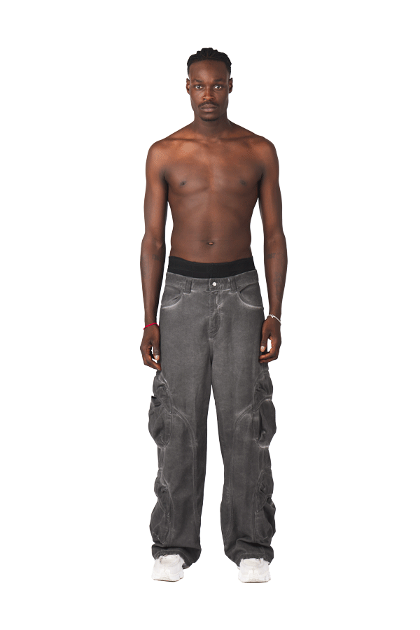 Anthracite Cargo Pants
