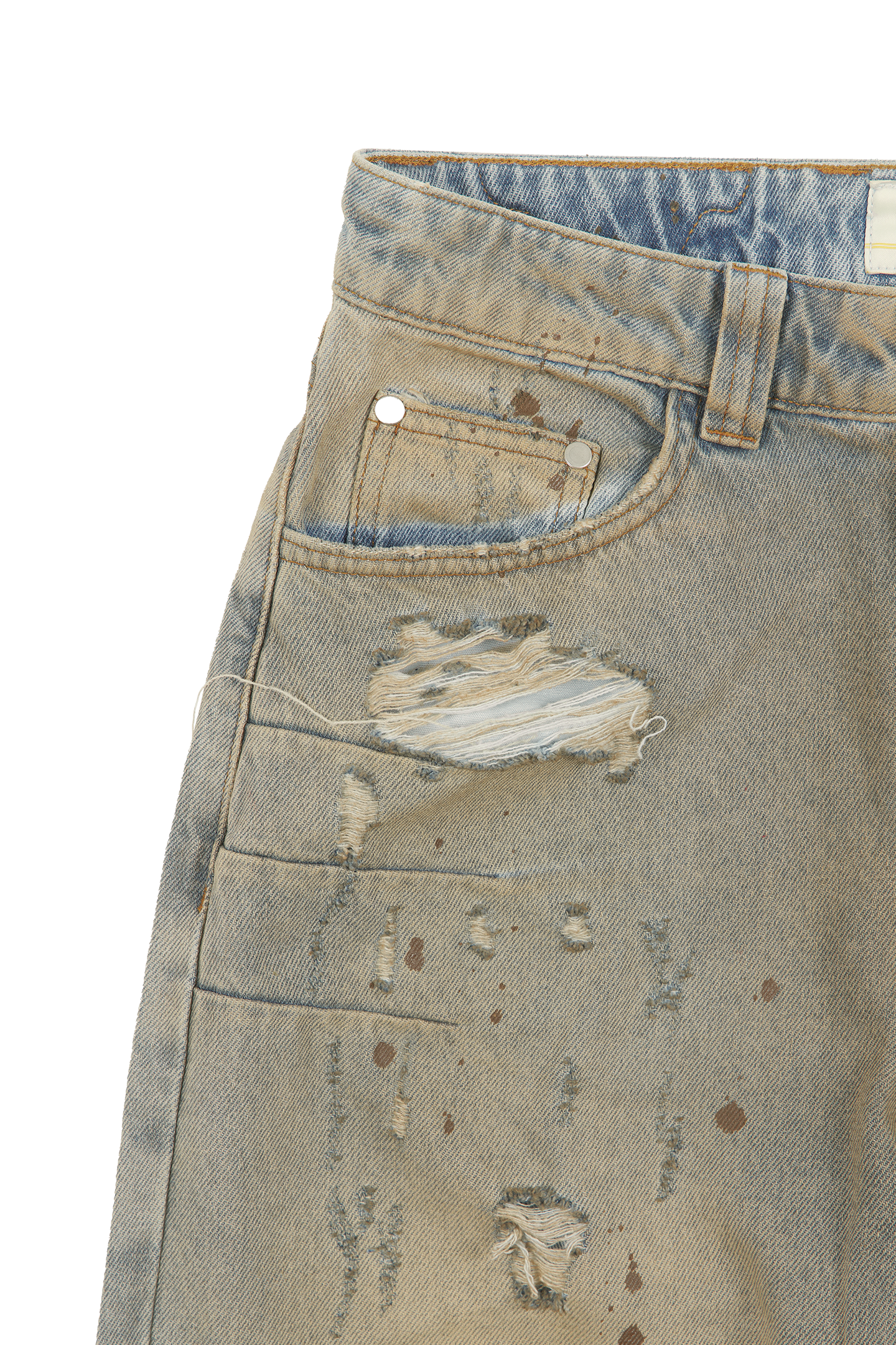 Construction Denim Jeans