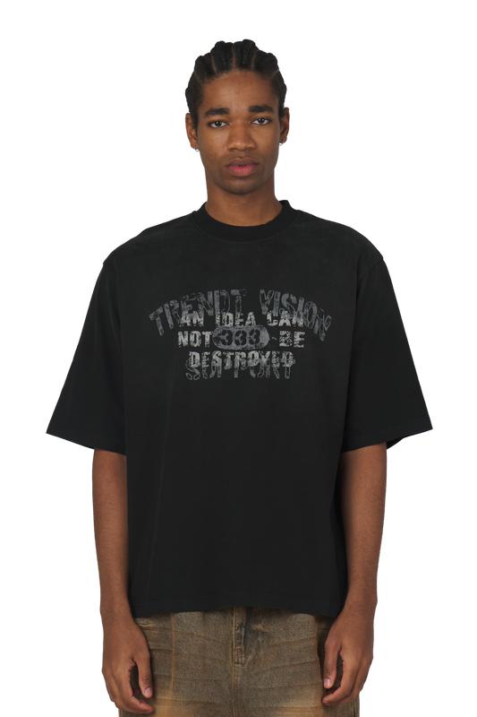 Black "Eternal" T-Shirt