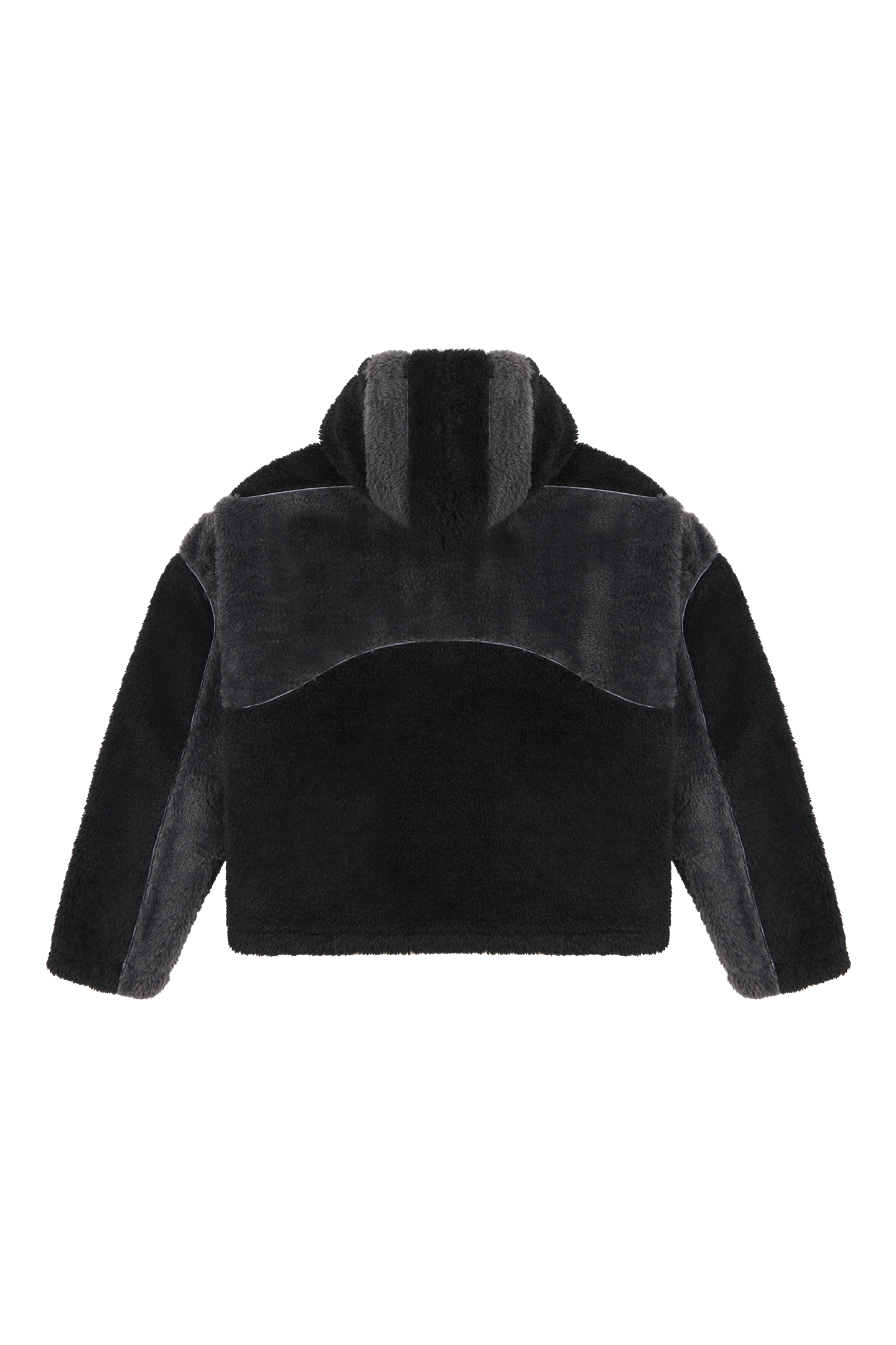 Ash Black Fleece Jacket