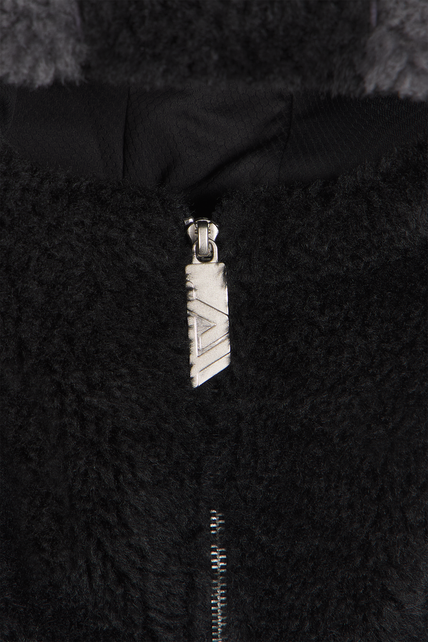 Ash Black Fleece Jacket