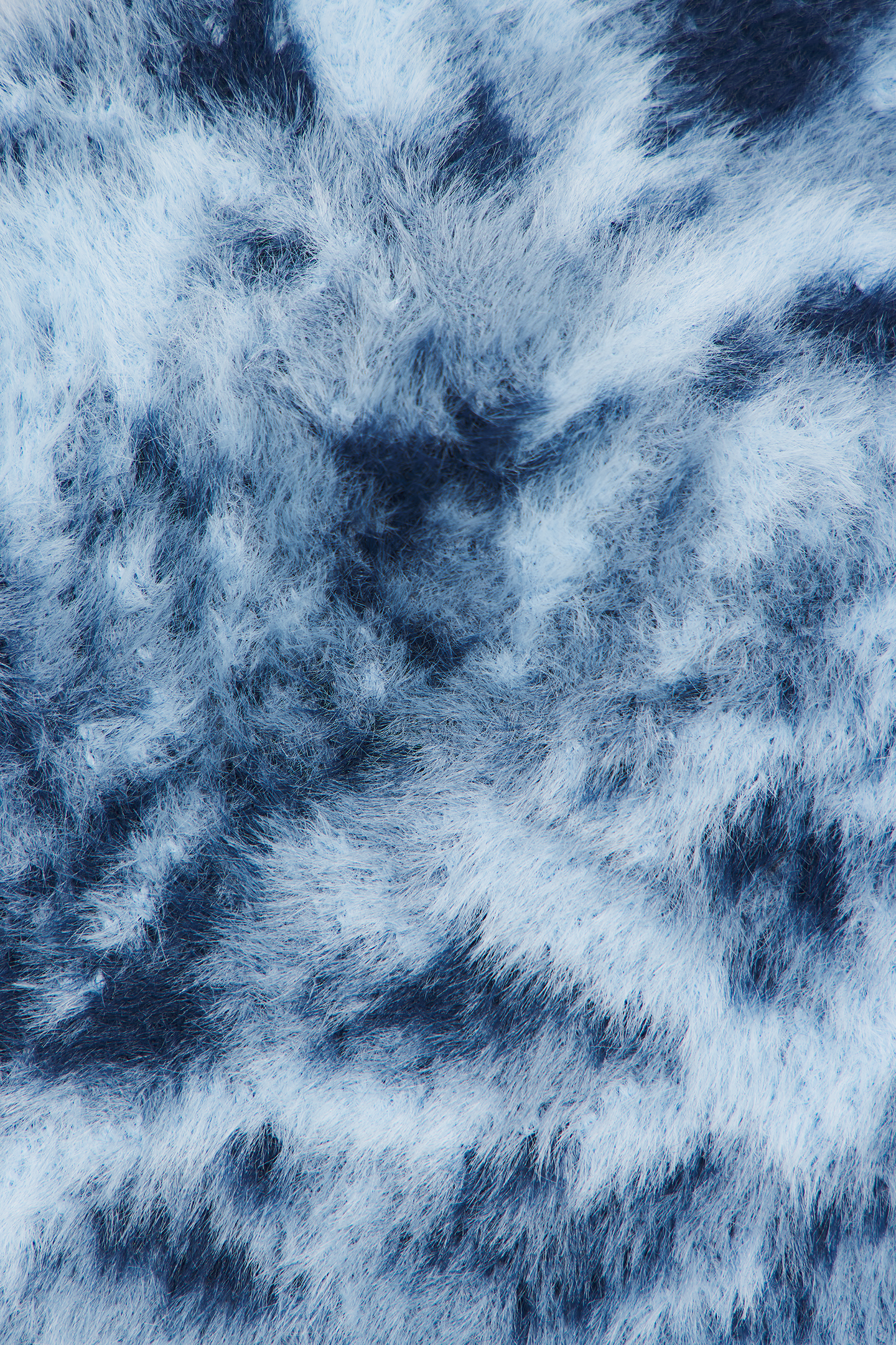 Fuzzy Beanie Blue