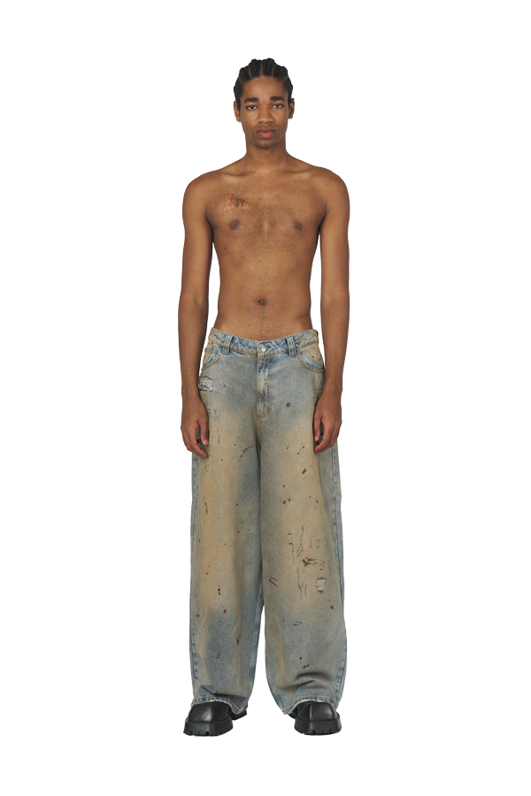 Construction Denim Jeans