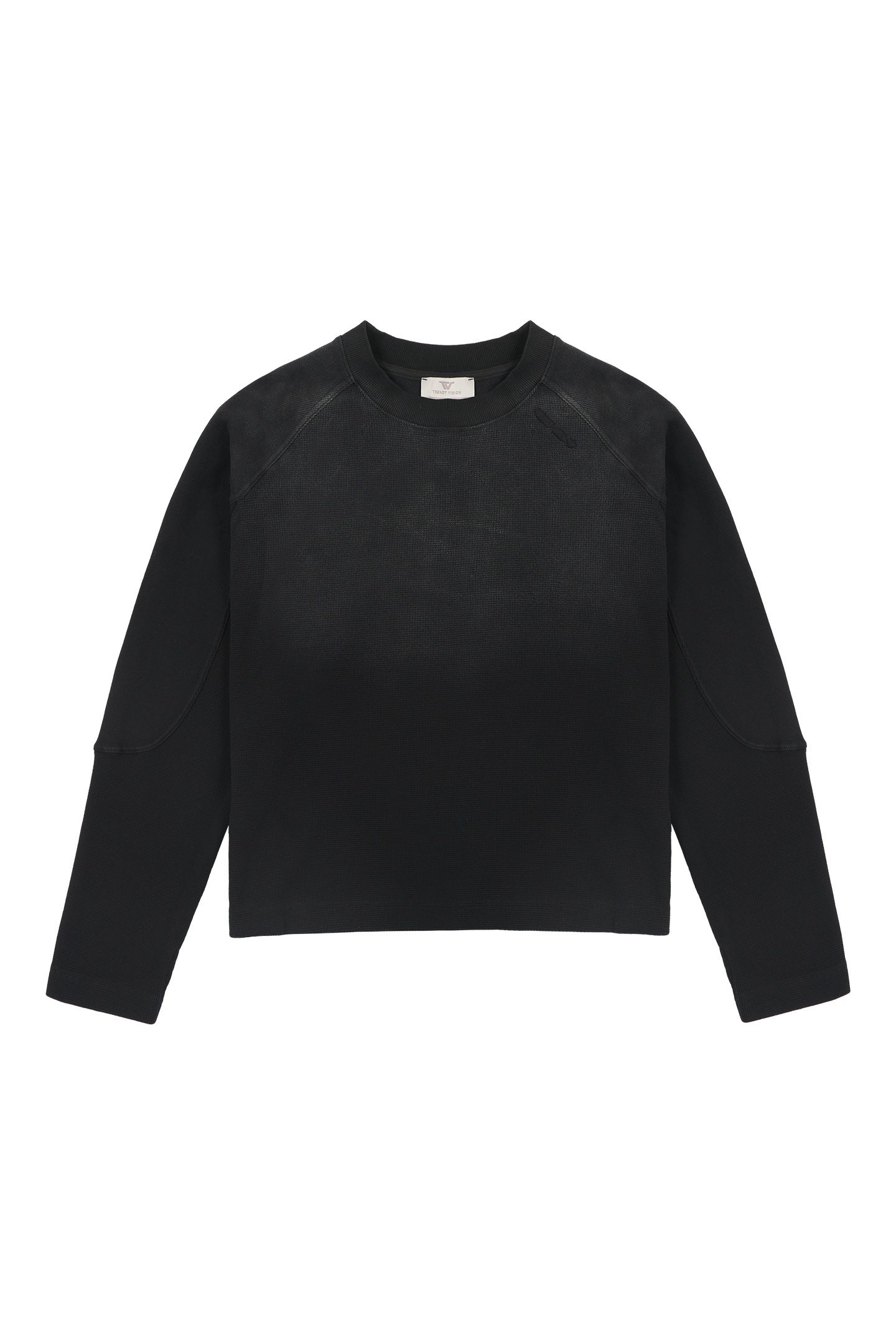 Black Waffle Longsleeve