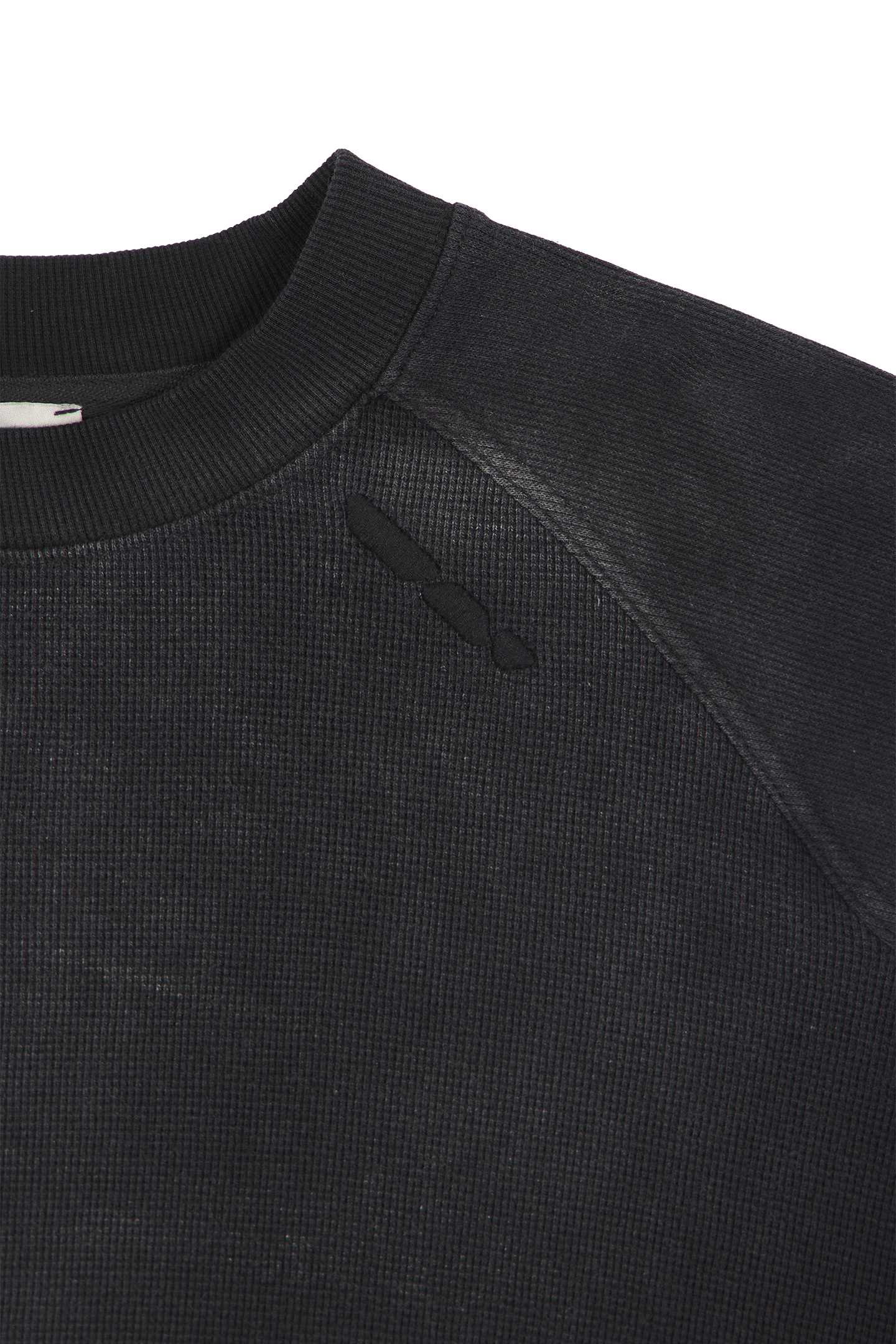 Black Waffle Longsleeve