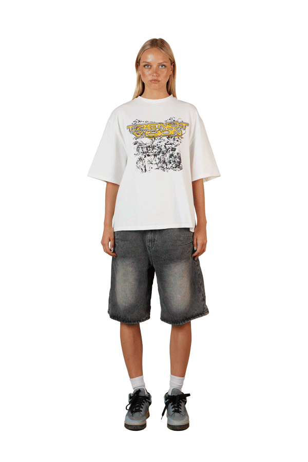 White "After Life" Tee