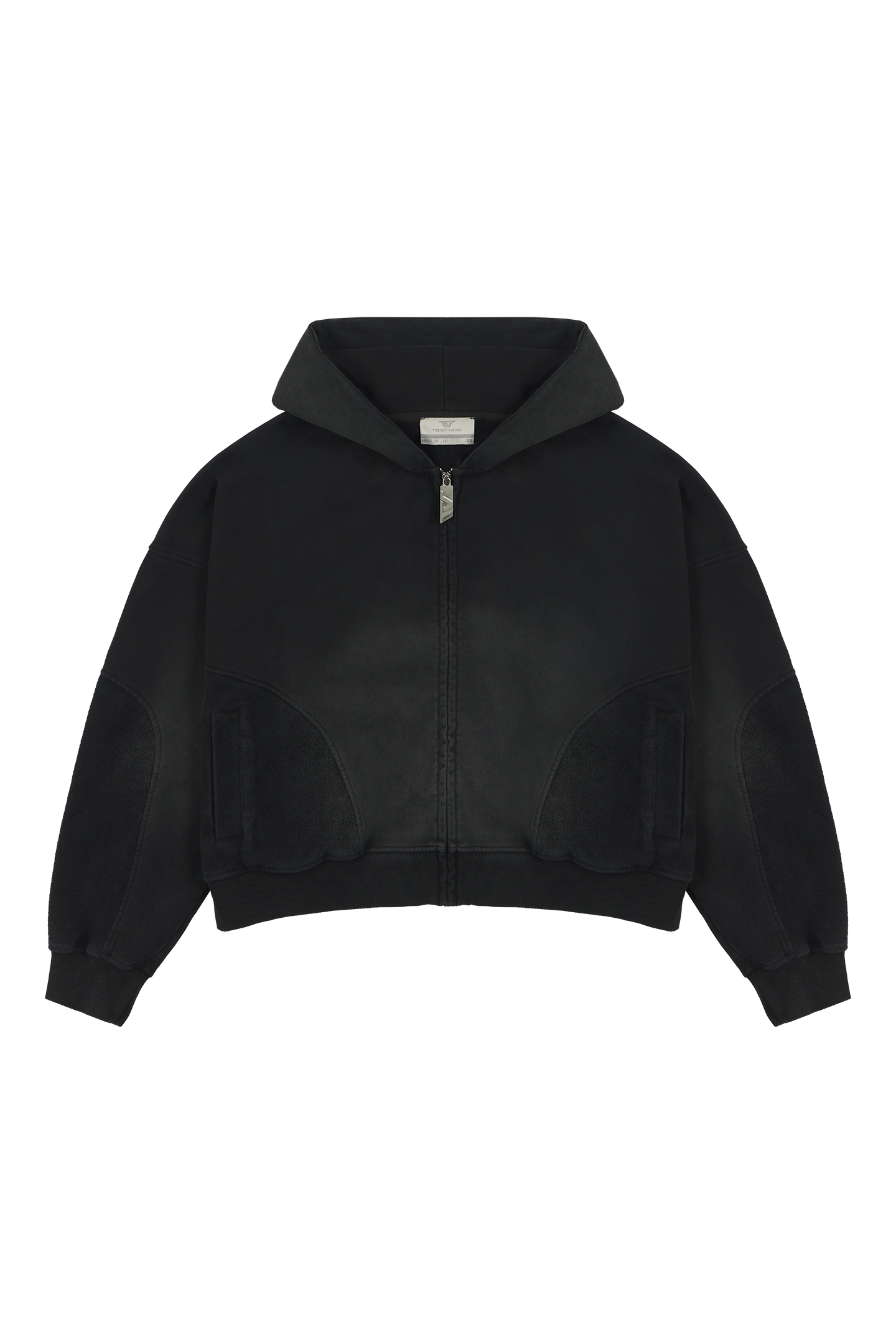 Black Zip Hoodie