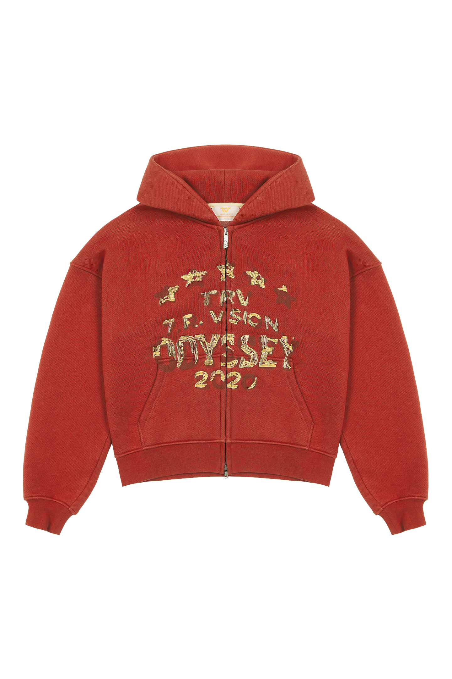 Odyssey Zip-Hoodie Red