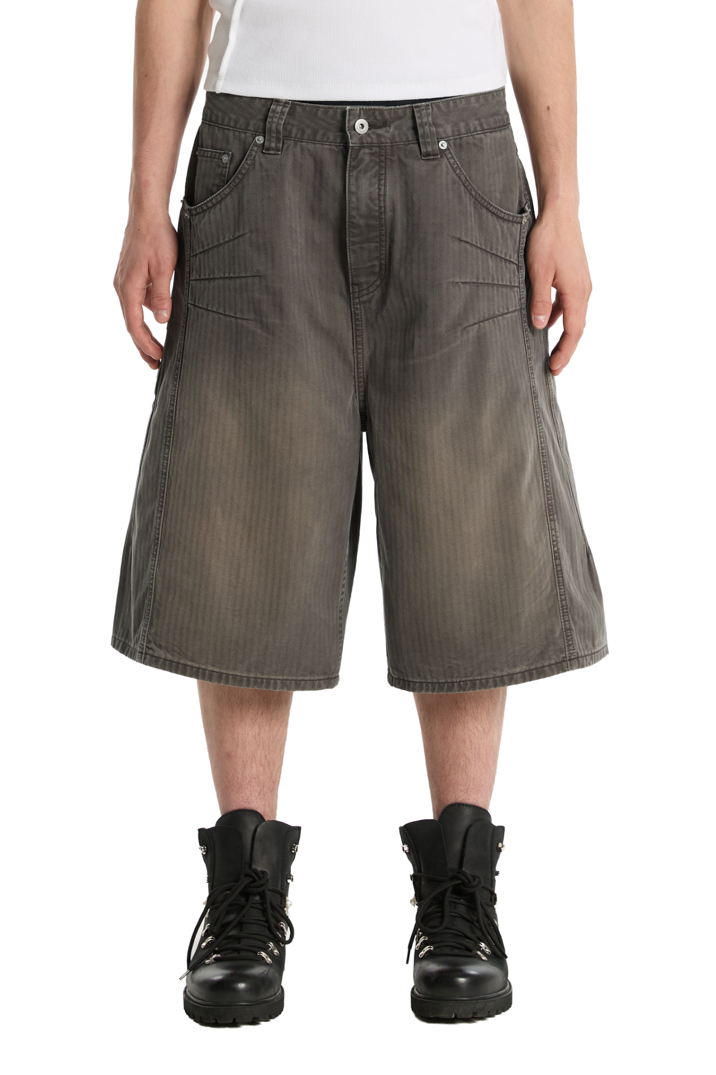 Herringbone Shorts Brown – Trendt Vision