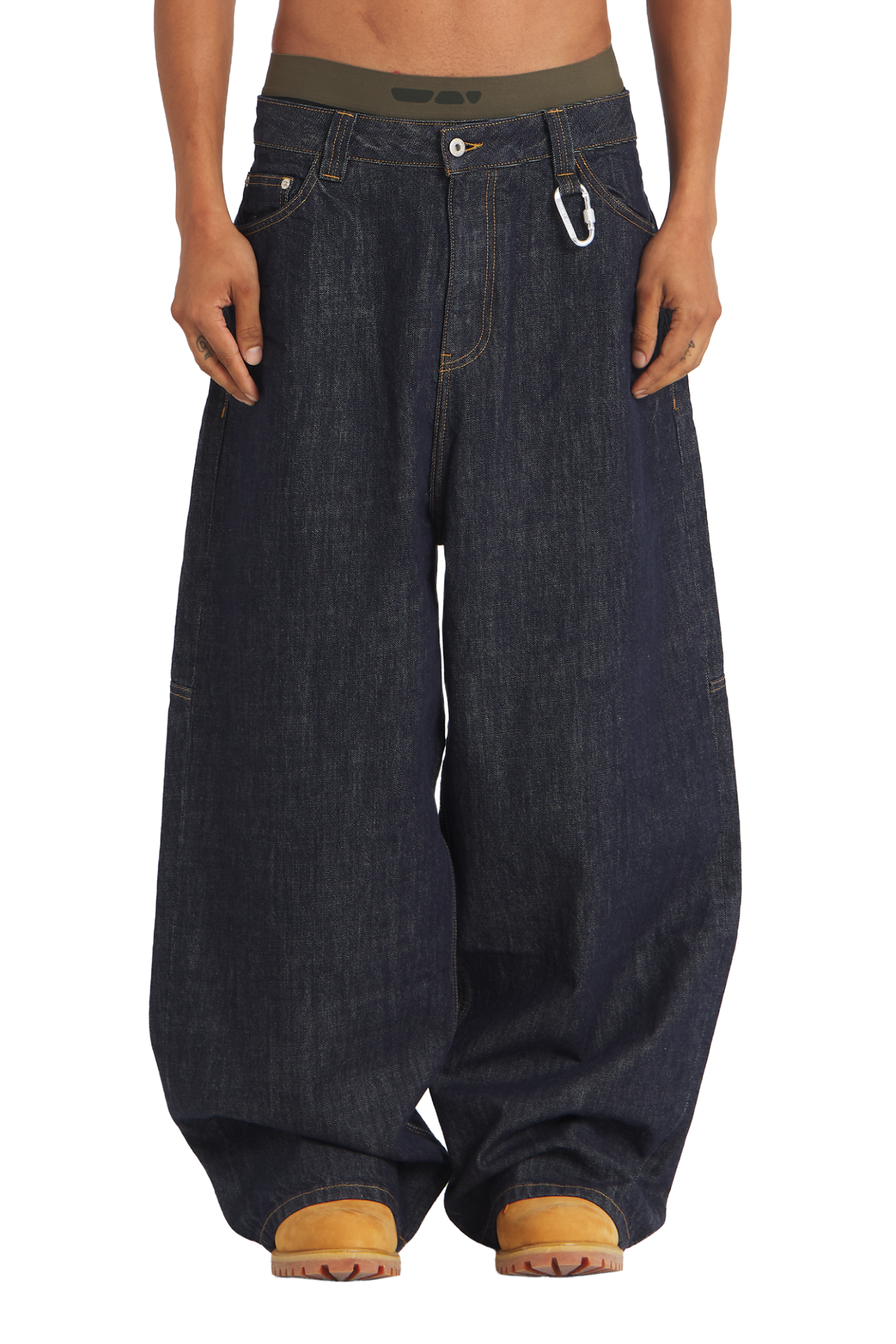 Raw Baggy Denim Jeans Blue – Trendt Vision Raw Baggy Denim Jeans Blue – Trendt Vision