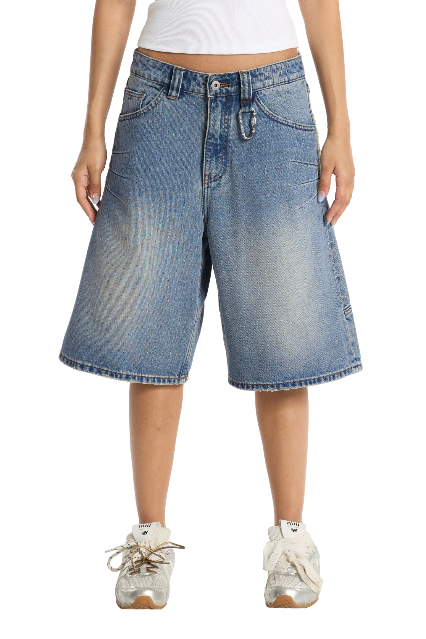 trendt vision ジョーツ Washed Jorts Blue – Trendt Vision