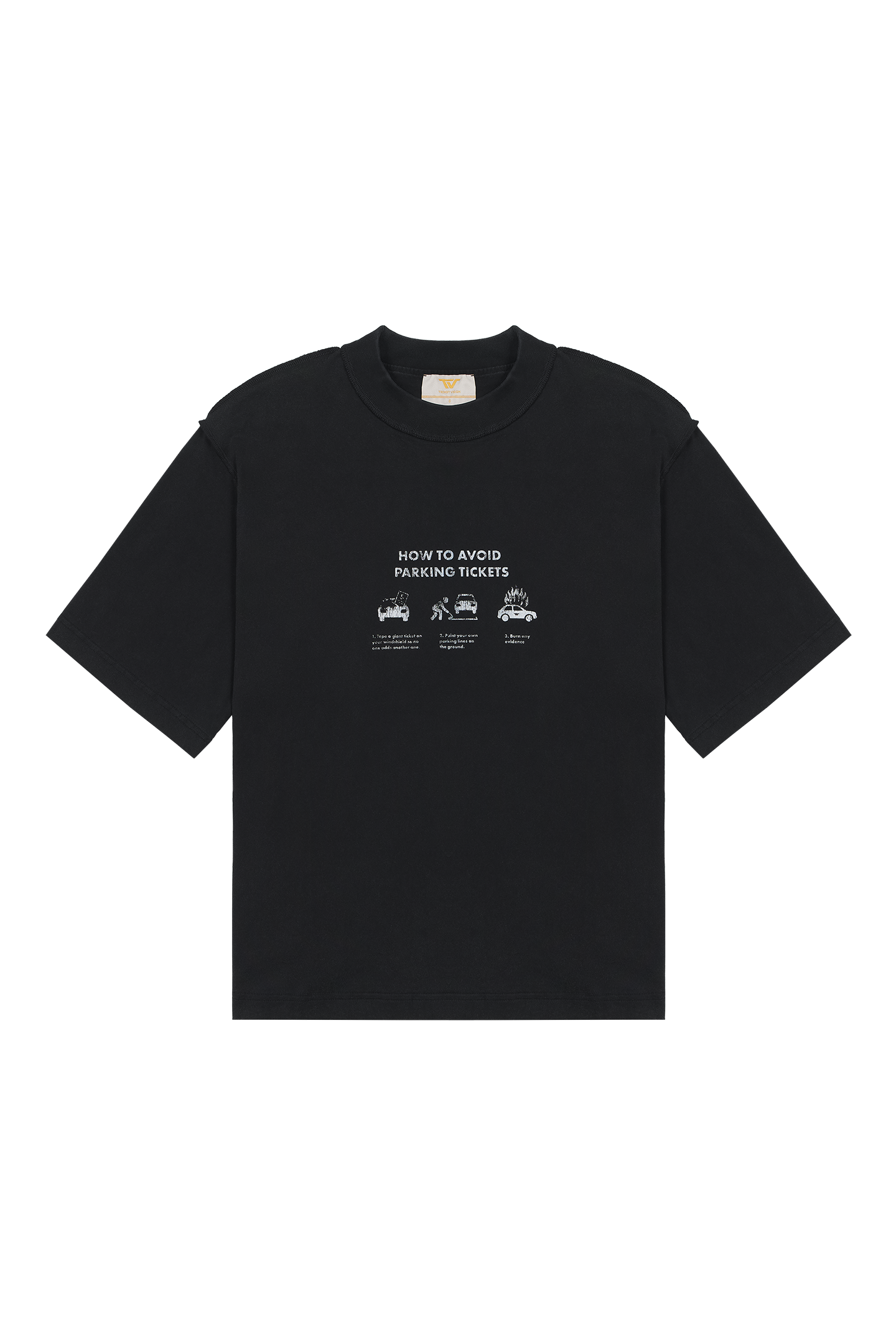 Parking Tee Black