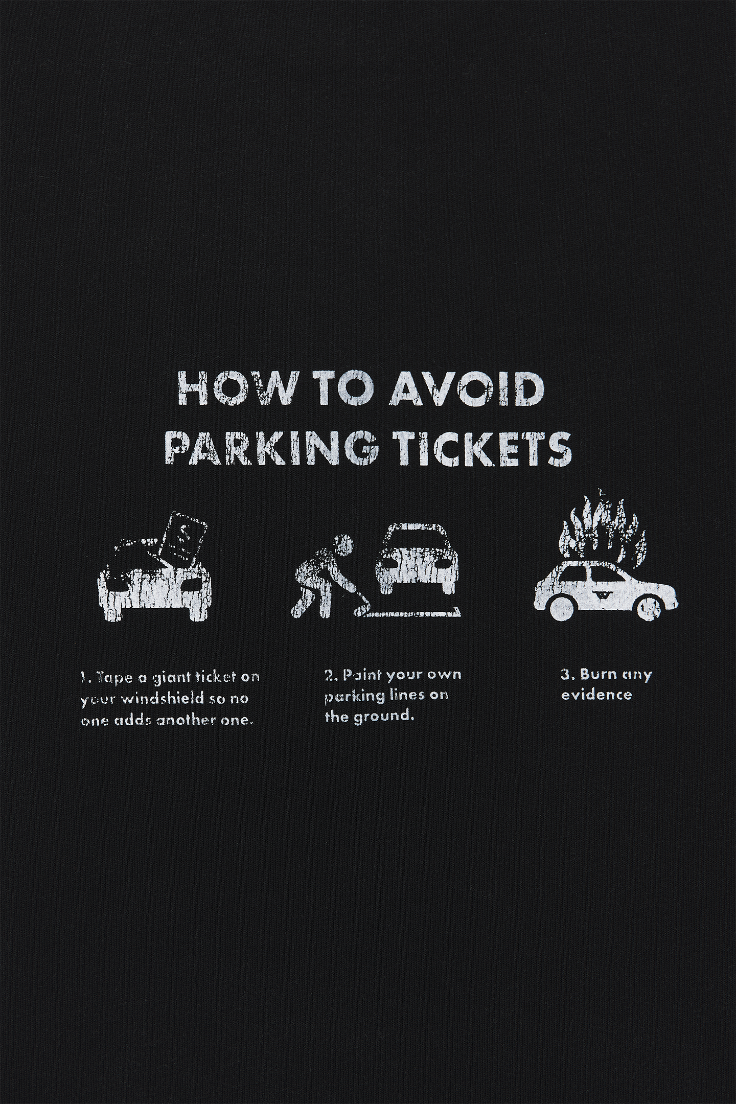 Parking Tee Black