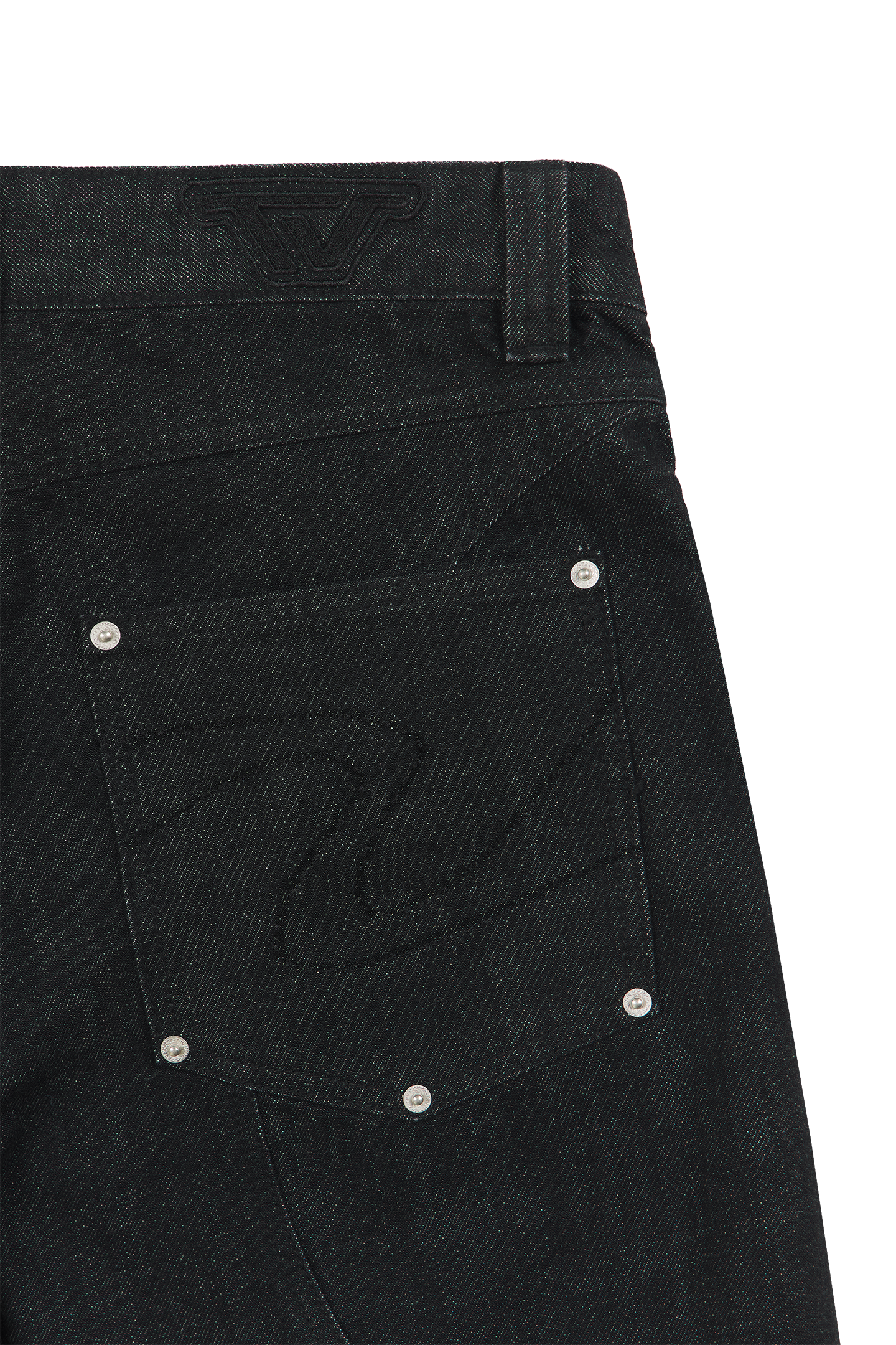 Raw Baggy Denim Jeans Black