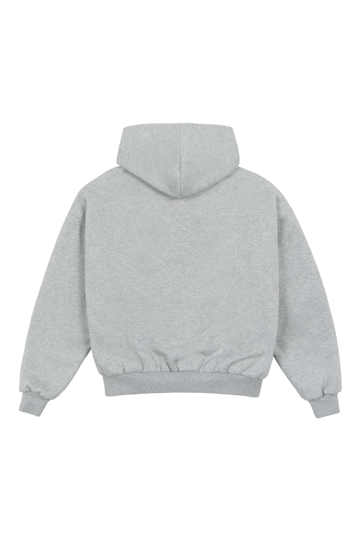 Reversible Flannel Zip-Hoodie Grey Blue