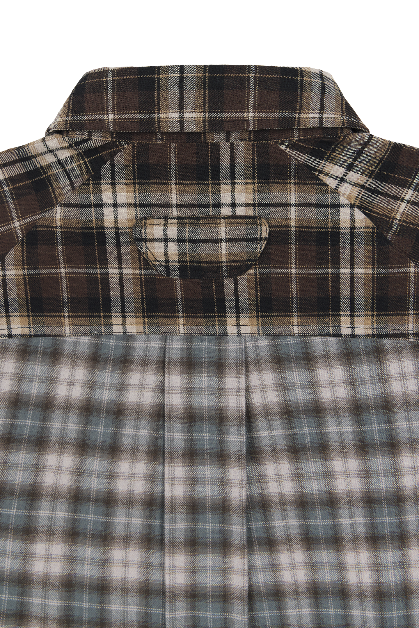 Split Flannel Multi Color