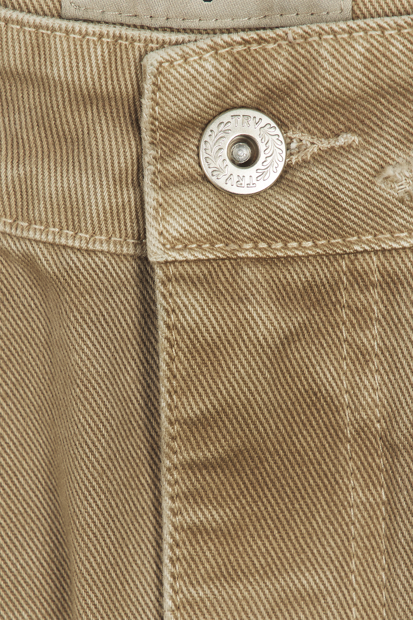 Twill Pants Beige