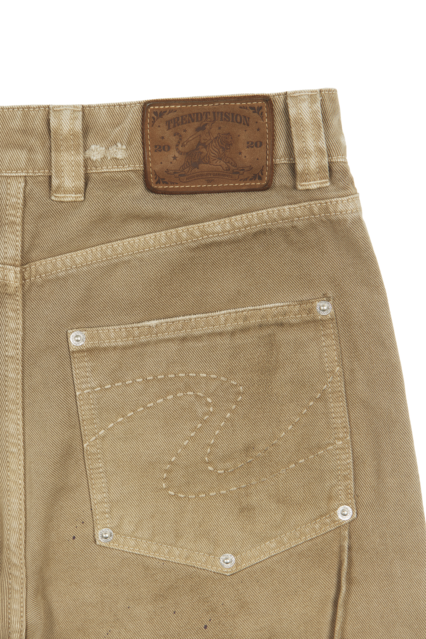 Twill Pants Beige