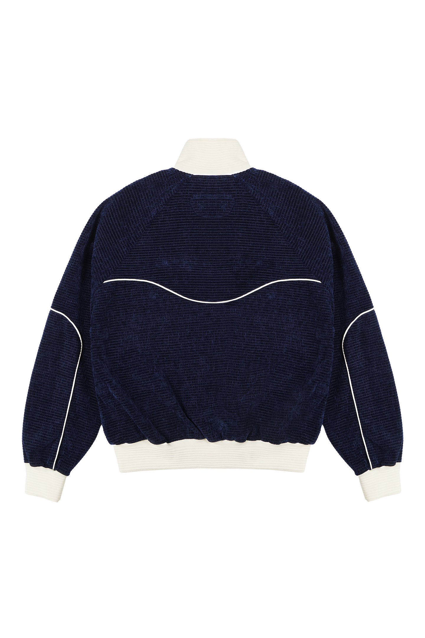 Velour Track Jacket Blue