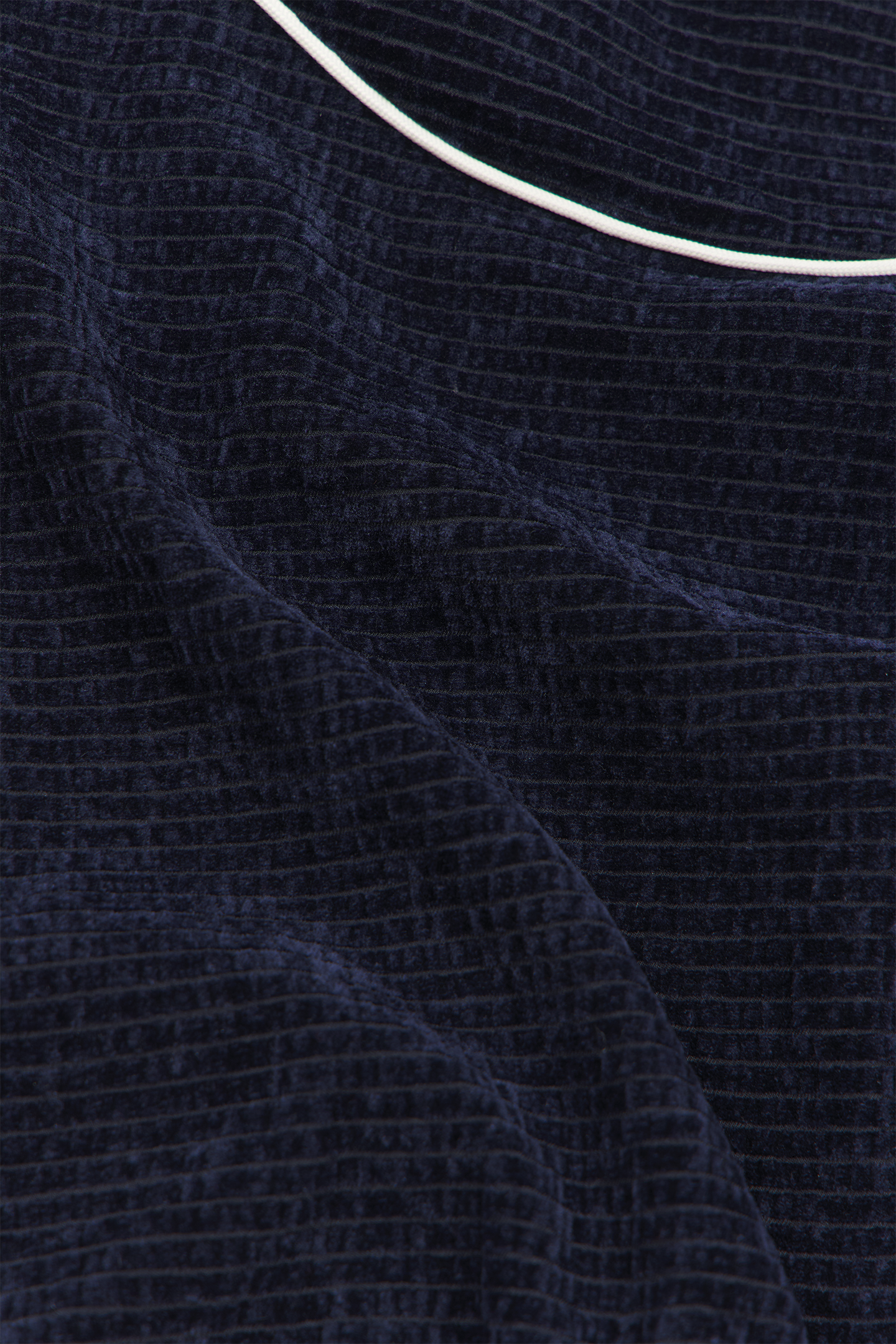 Velour Track Jacket Blue