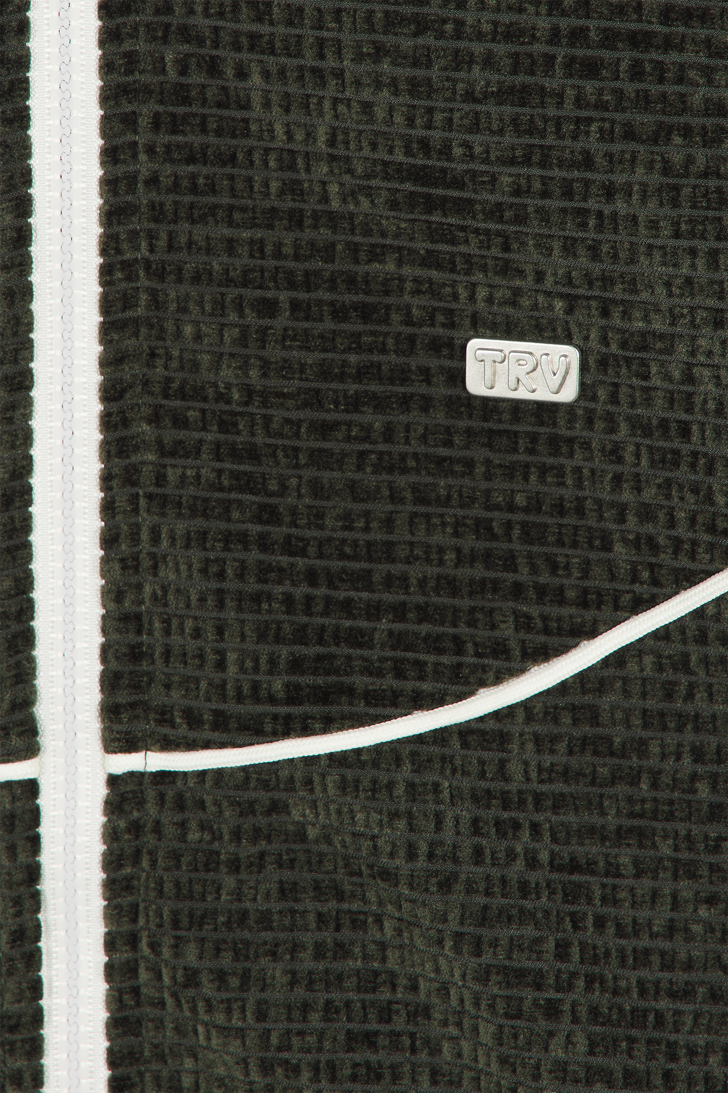 Velour Track Jacket Green