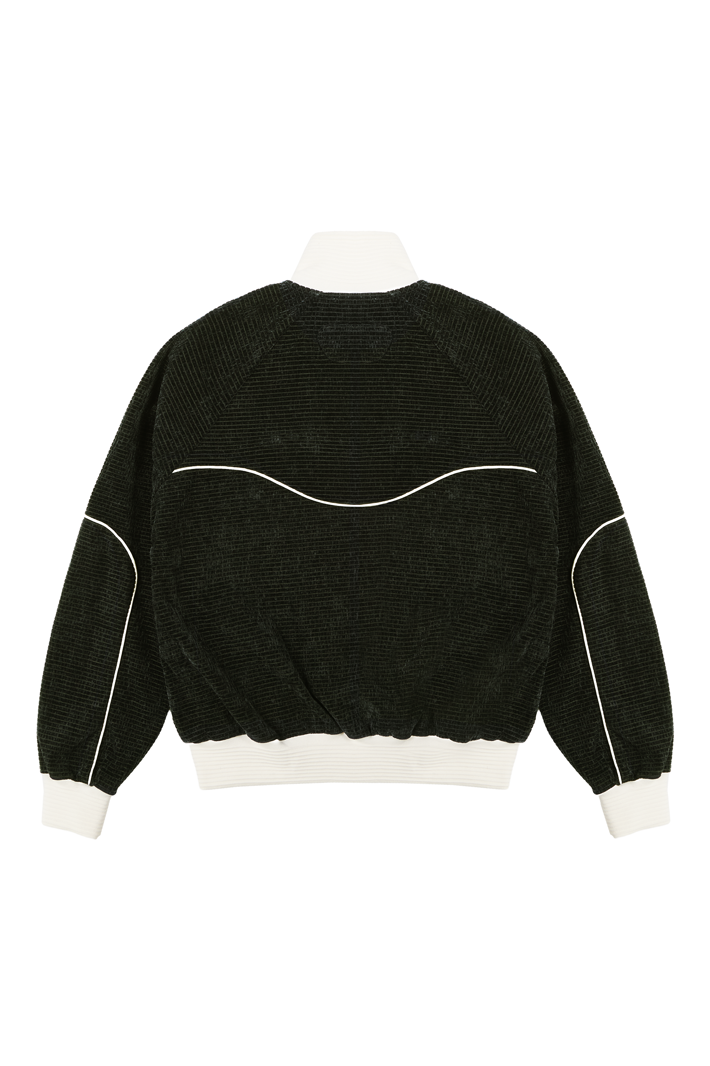 Velour Track Jacket Green