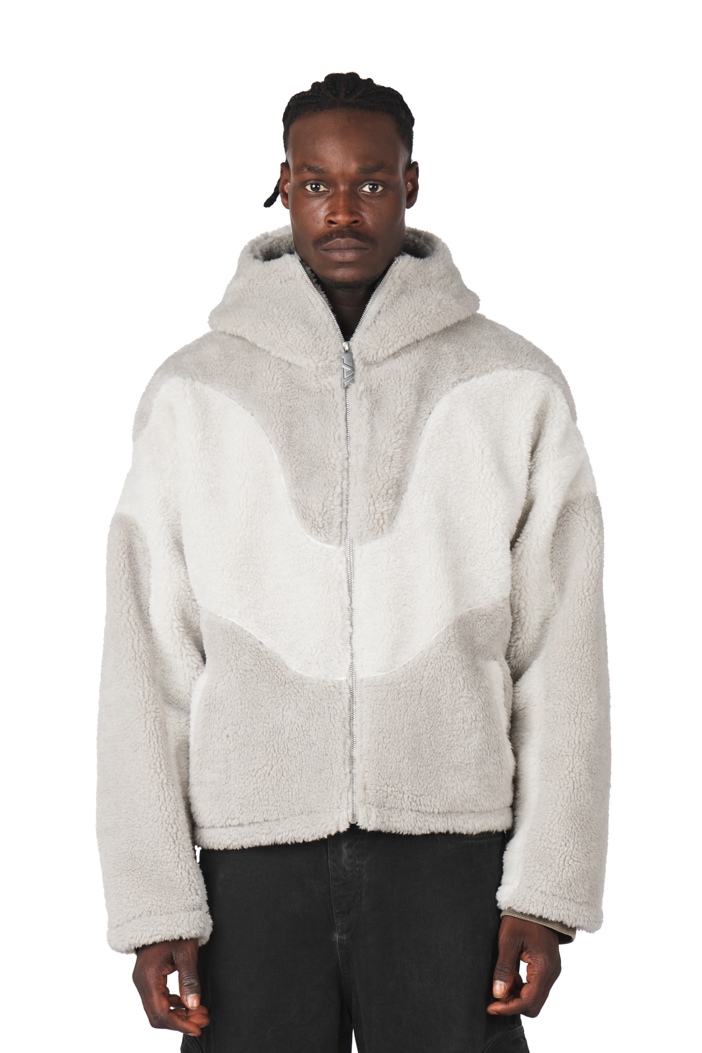 Stone Grey Fleece Jacket