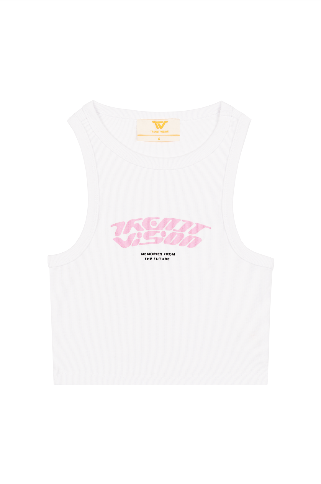 Cropped Tank Top Pink