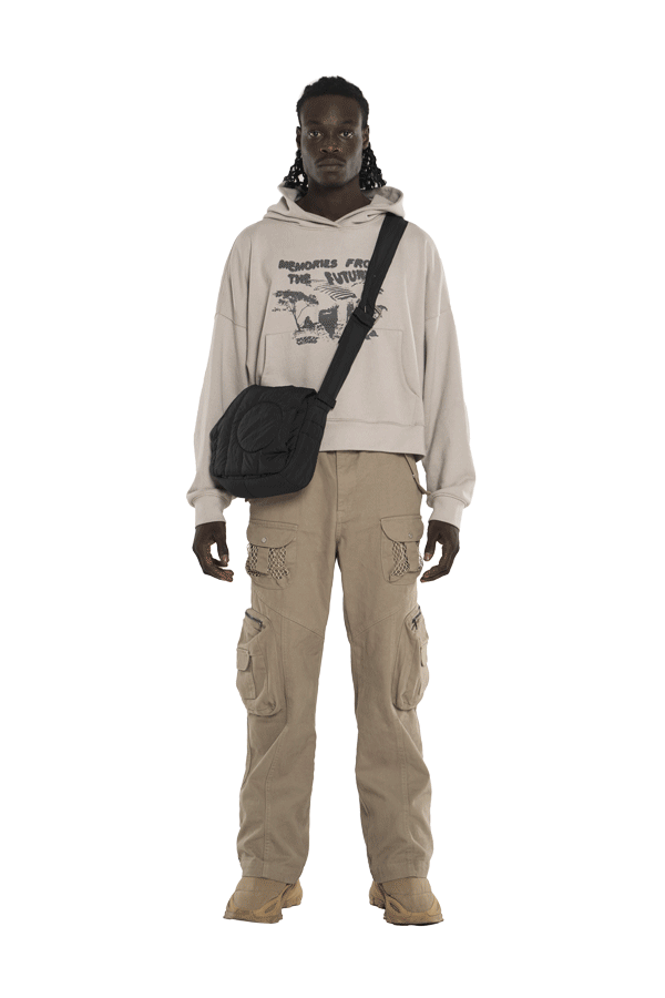 Black Puffer Bag