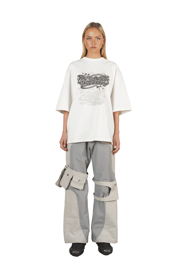 White Graphic T-Shirt