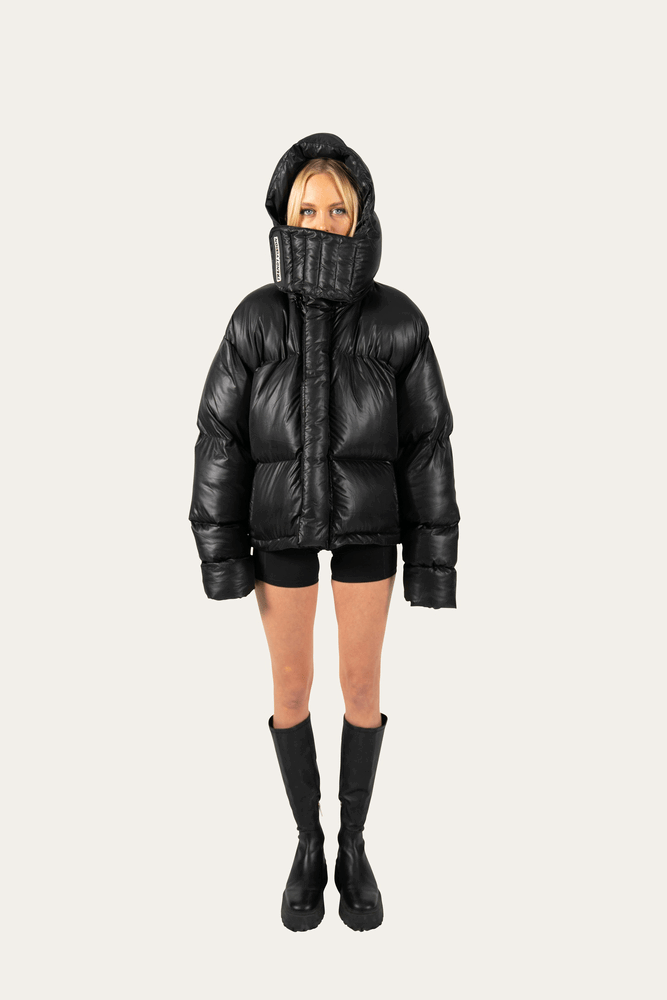 Black Matter Puffer Jacket