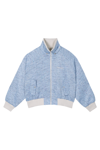 Tweed Jacket Light Blue