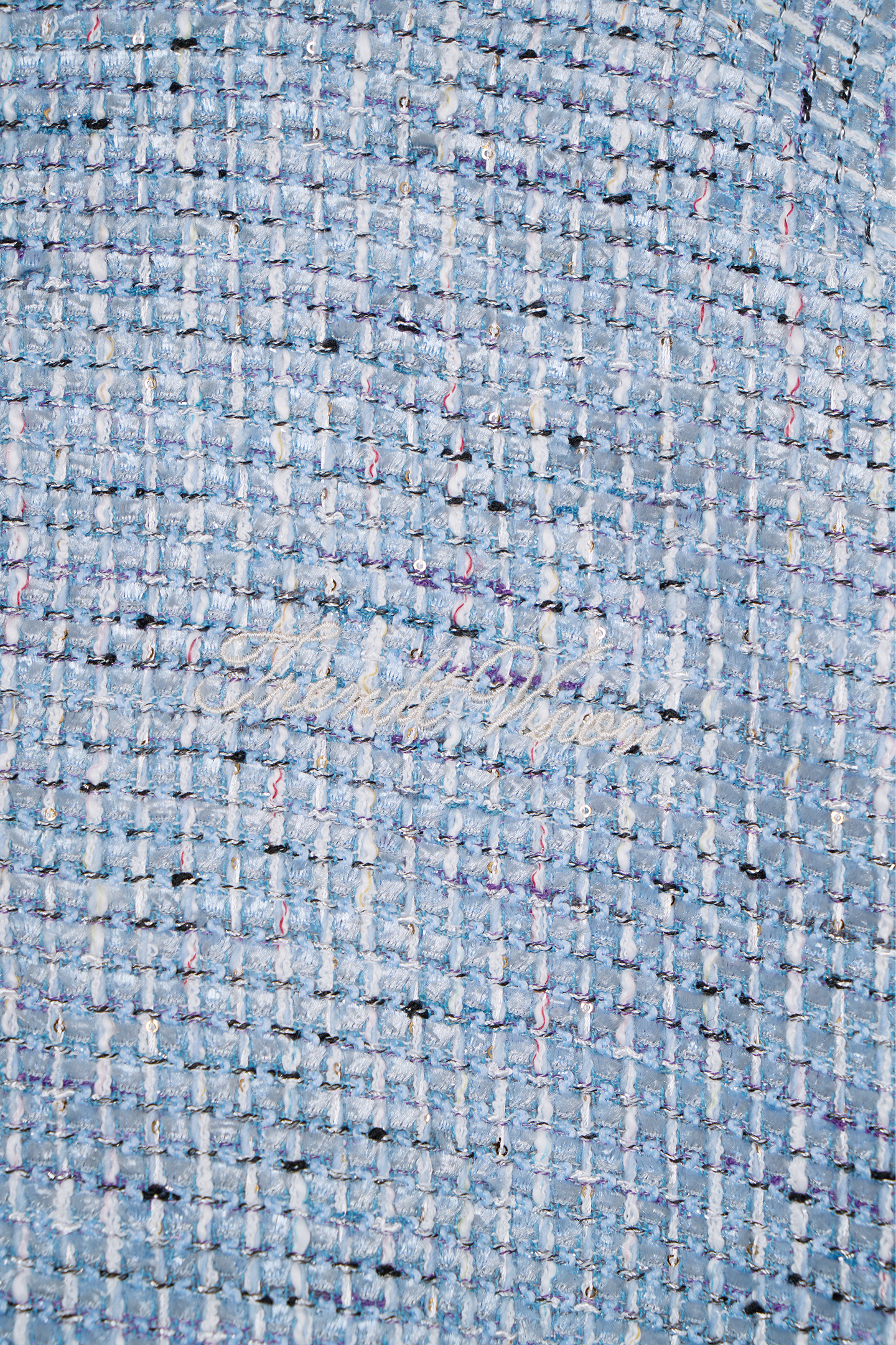 Tweed Jacket Light Blue
