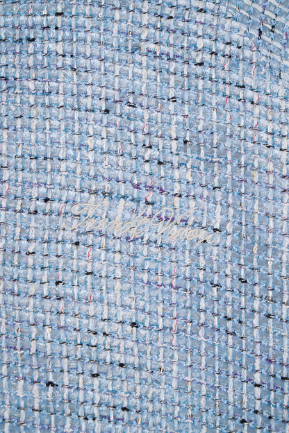 Tweed Jacket Light Blue