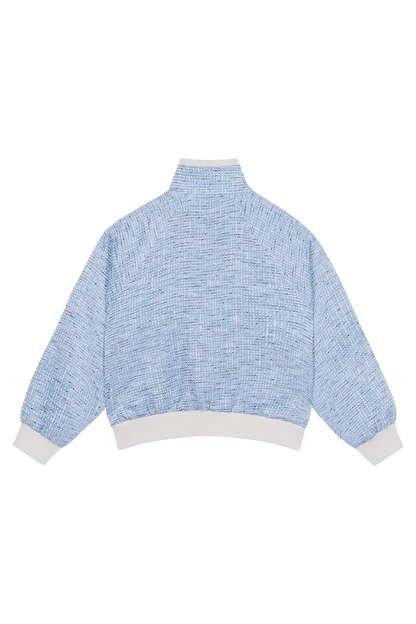 Tweed Jacket Light Blue
