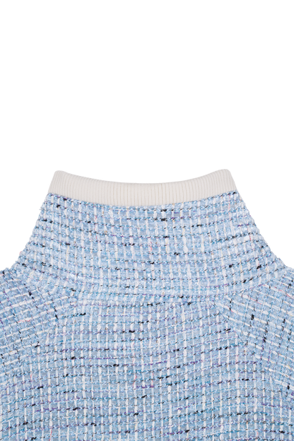 Tweed Jacket Light Blue