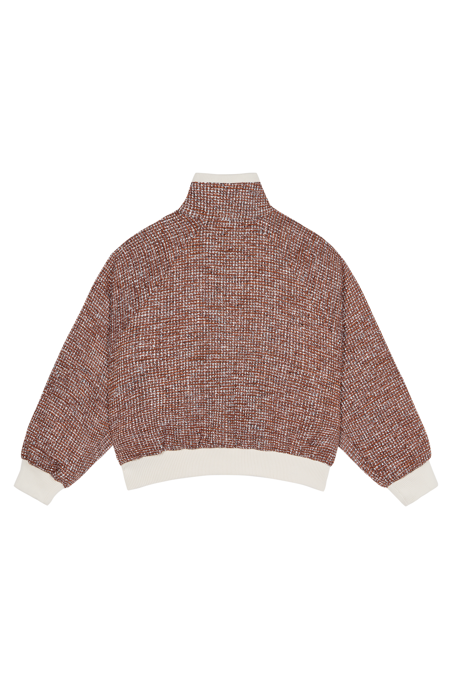 Tweed Jacket Rust Brown – Trendt Vision